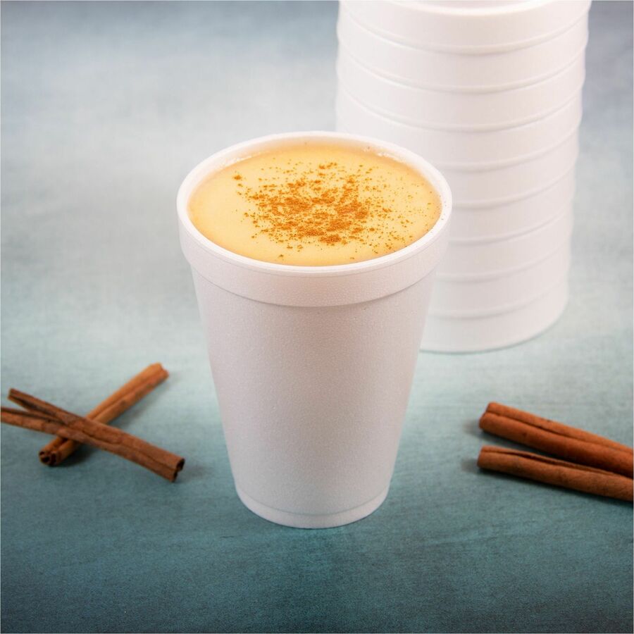 Dart® 12J12 12oz Styrofoam Cup - 25ct (Sleeve)