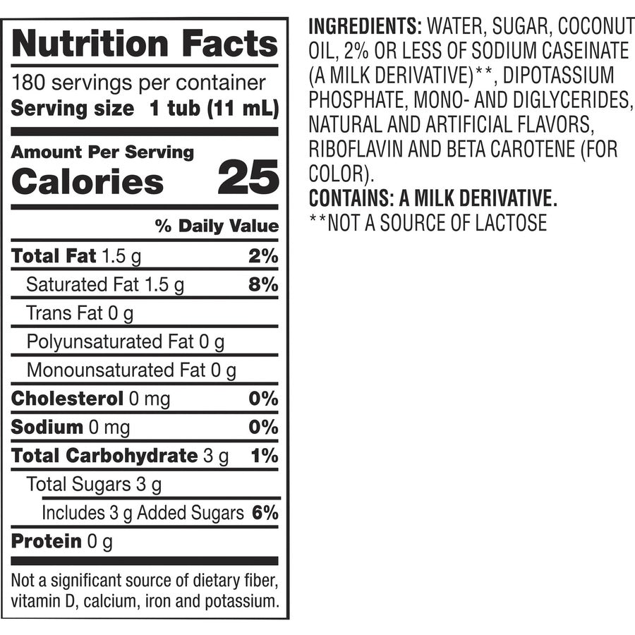 Coffee mate® Hazelnut Liquid Creamer Singles - 180ct