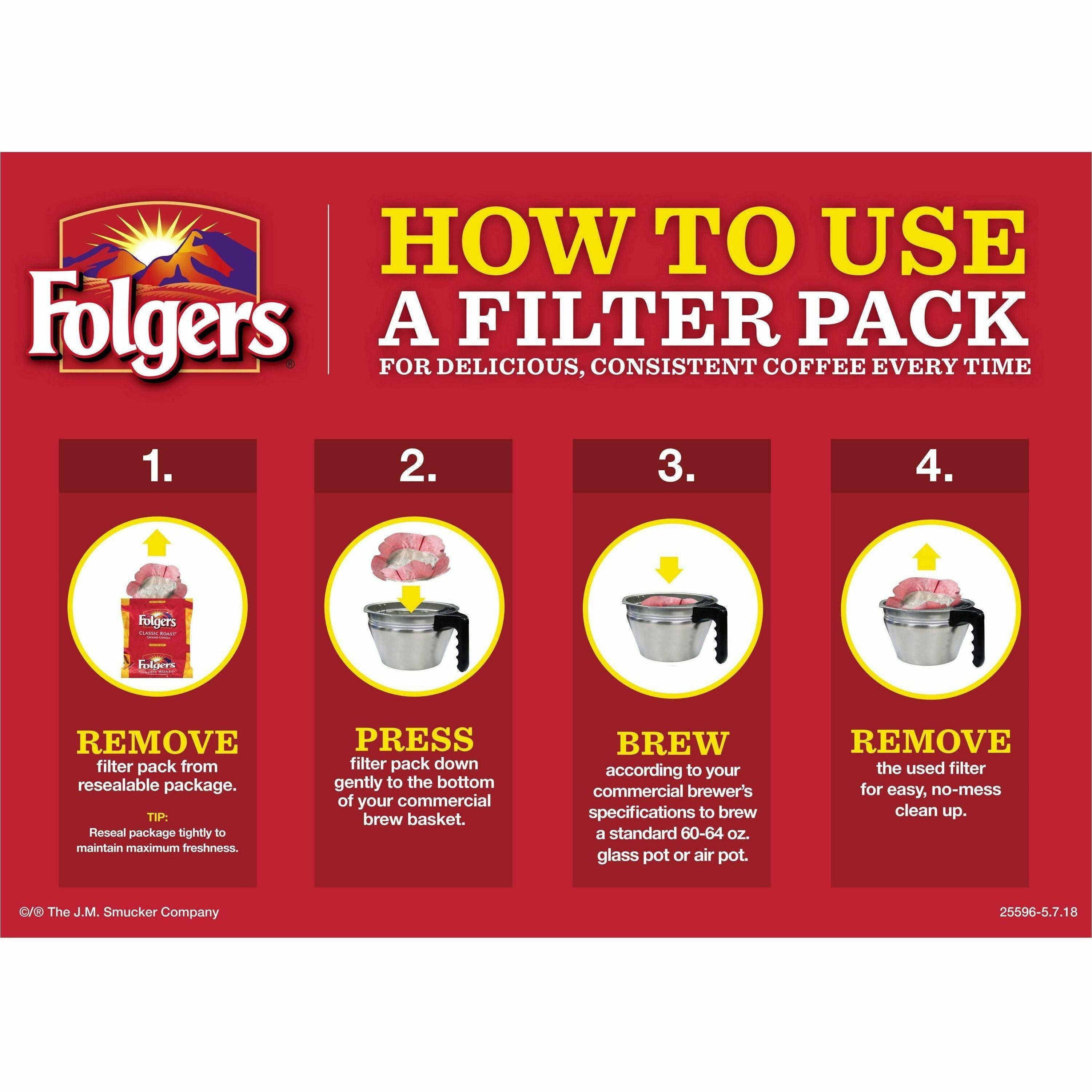 Folgers® Filter Pack Special Roast Coffee - 40ct
