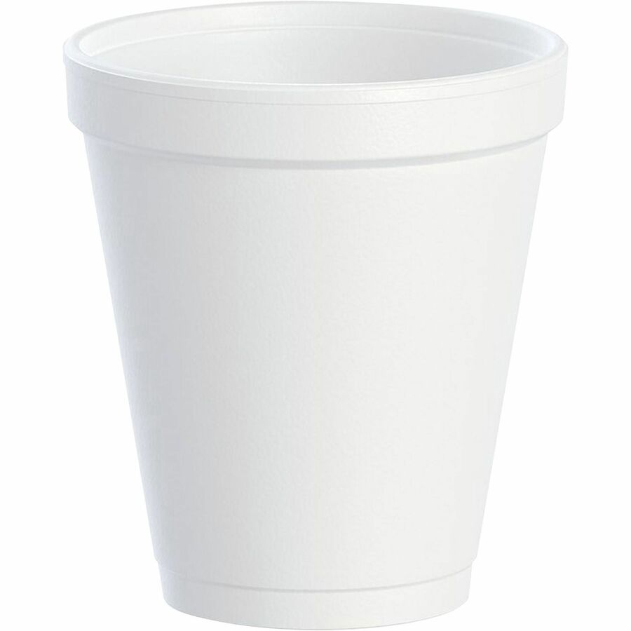 Dart® 8J8 8oz White Styrofoam Cup - 1000ct