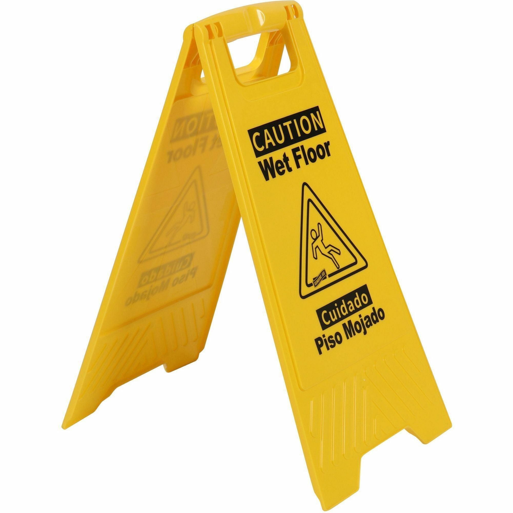 Genuine Joe Universal Graphic Wet Floor Sign