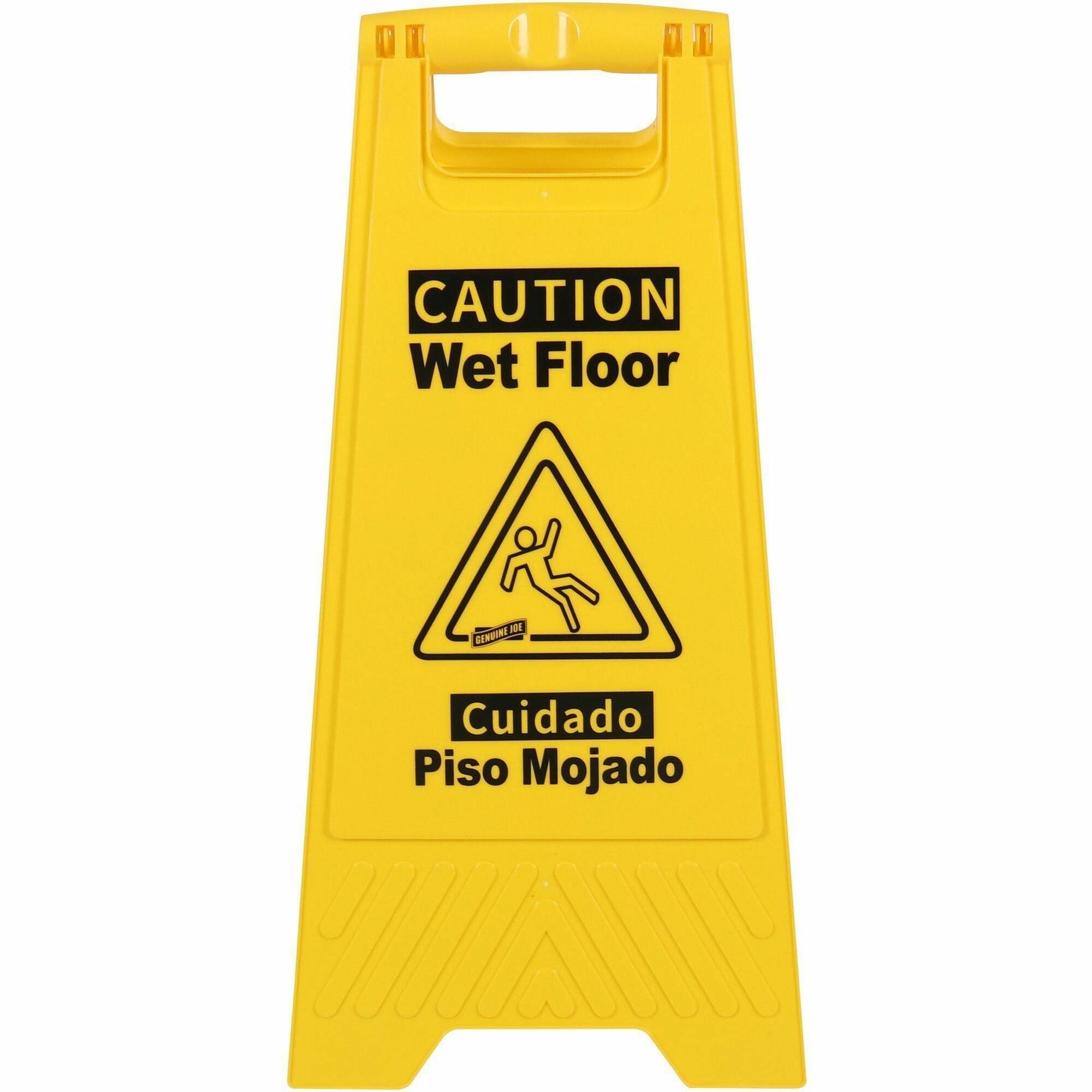 Genuine Joe Universal Graphic Wet Floor Sign