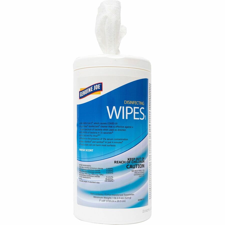 Genuine Joe Disinfecting Wipes