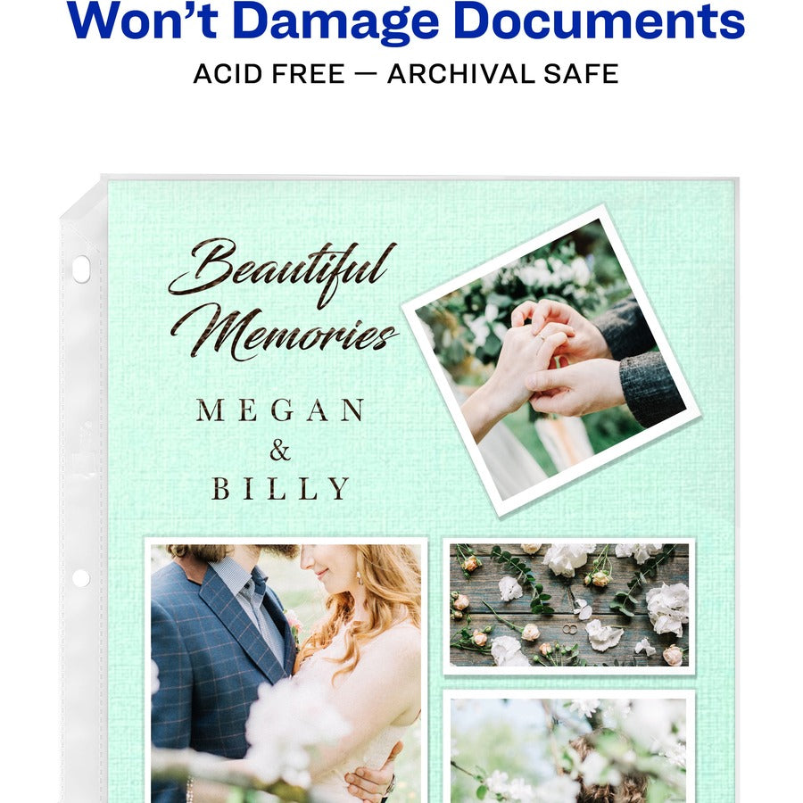 Avery® Quick-Load Sheet Protectors - 50 Pack