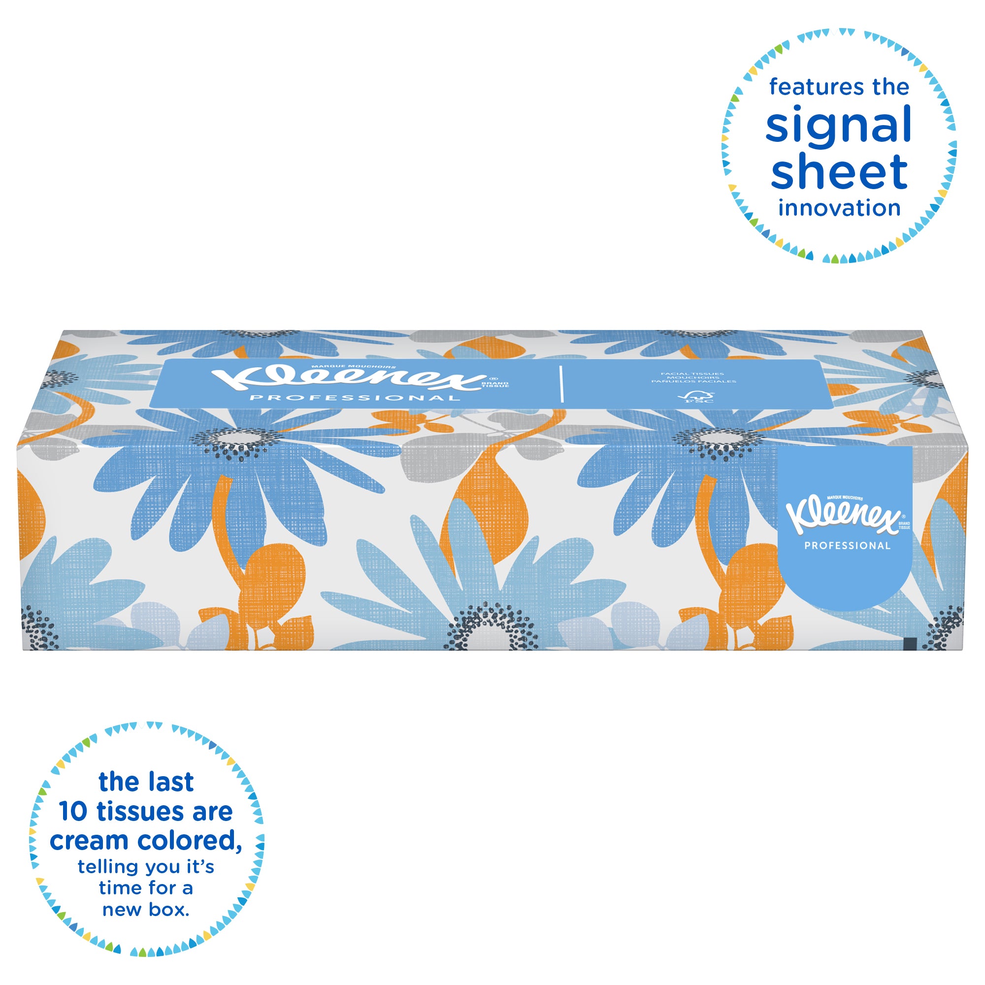 Kleenex® 2 Ply White Facial Tissue - 36 Boxes