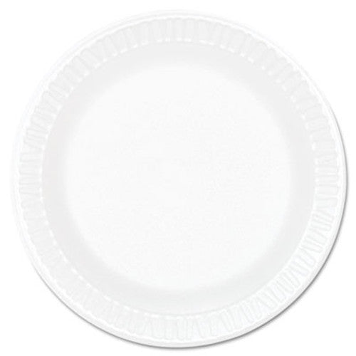 Dart® 6PWCR 6” Styrofoam Plates - 1000ct