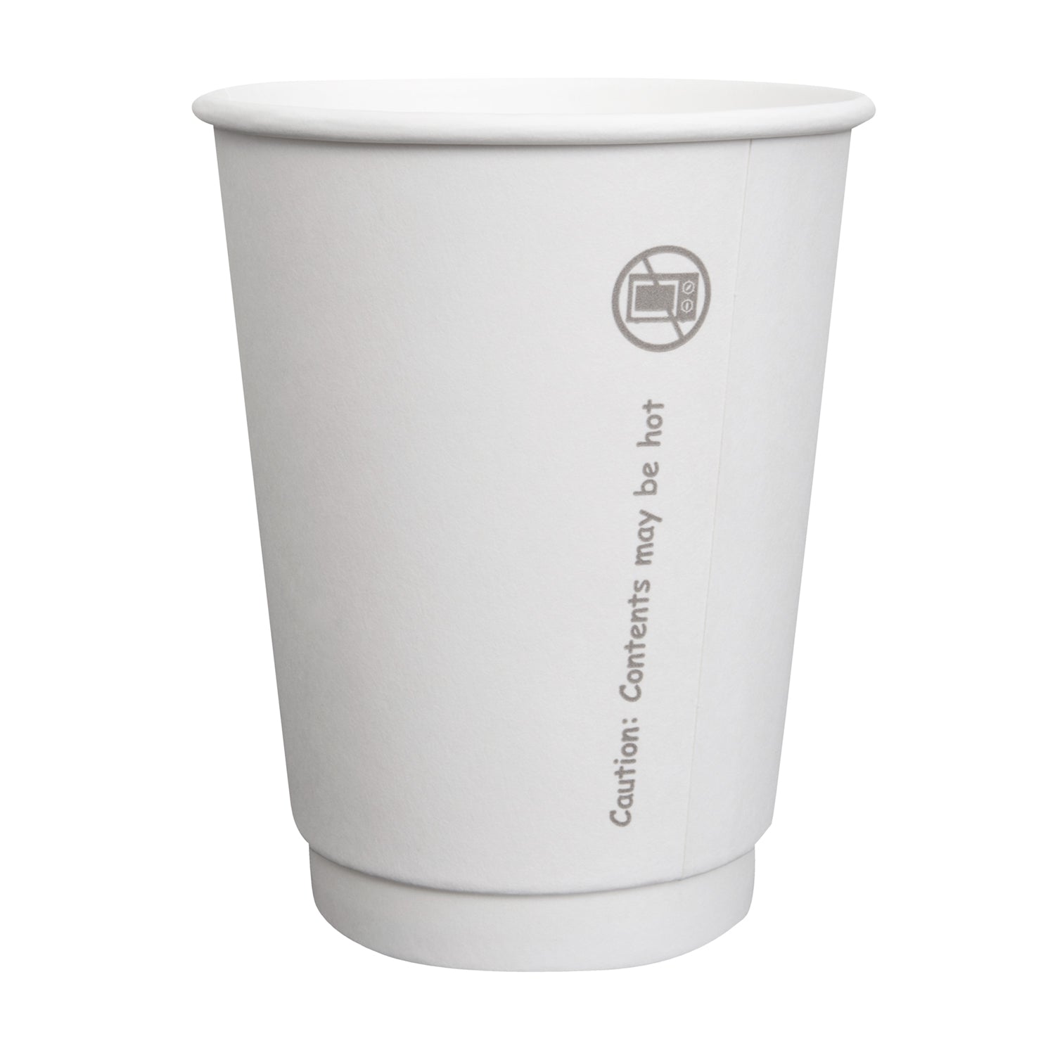 Prime Source® 12oz White Paper Double Wall Hot Cup - 500 Cups