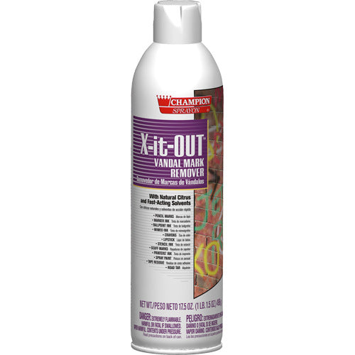 Champion Sprayon® X-it-OUT™ Vandal Mark Remover