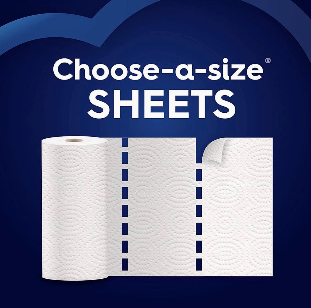 White Cloud® Select-A-Size Kitchen Roll Paper Towel - 24 Rolls