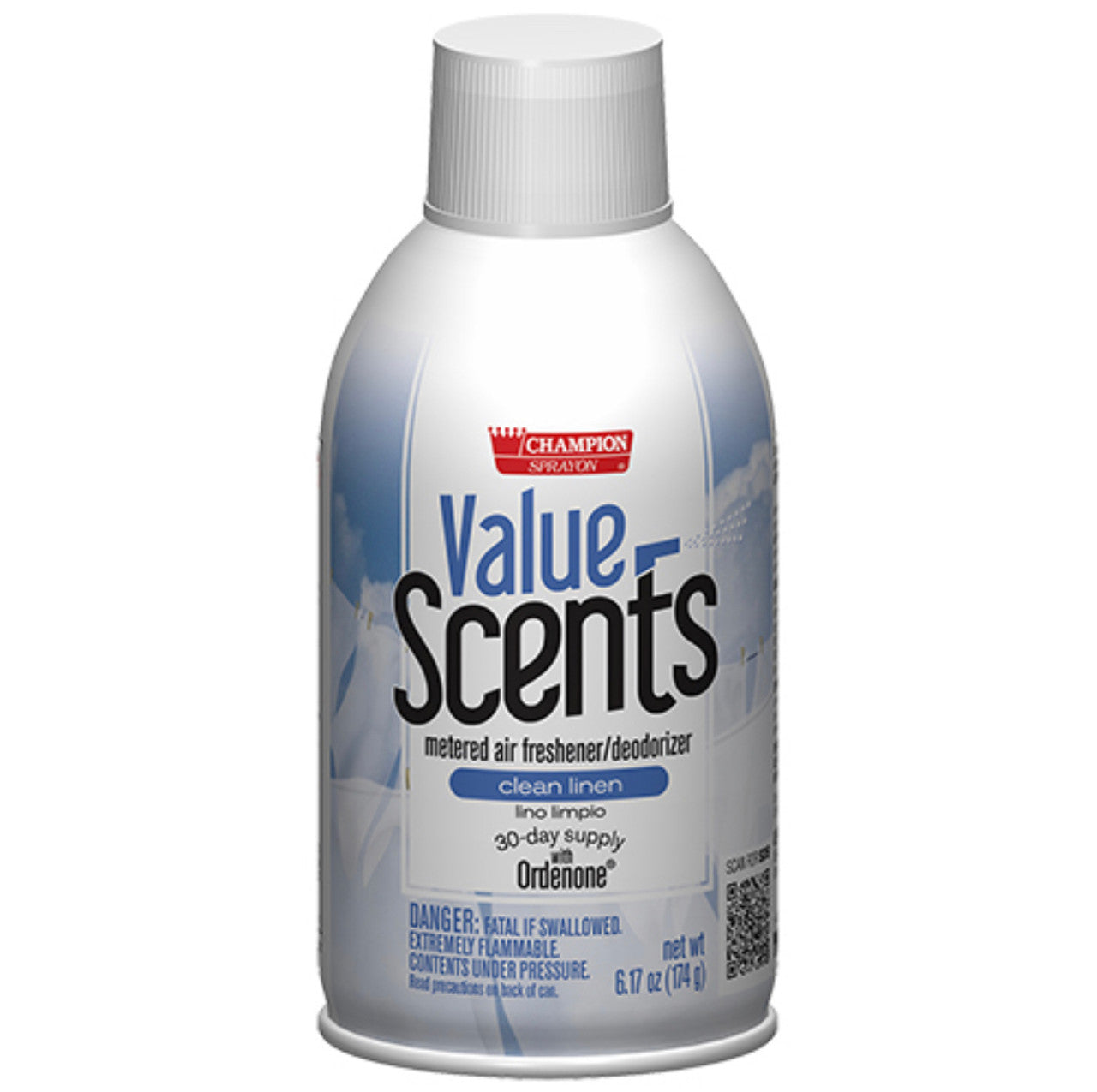 Champion Sprayon® ValueScents Metered Air Freshener - Clean Linen