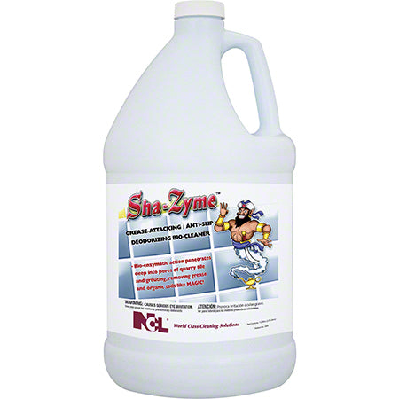 NCL® SHA-ZYME™ Grease Attacking / Anti-Slip Deodorizing Bio-Cleaner - Gallon