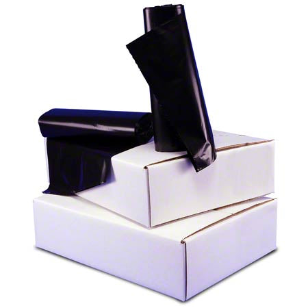 33x39” 33 Gallon Black Trash Bag/Can Liner 2.0 Mil - 100ct