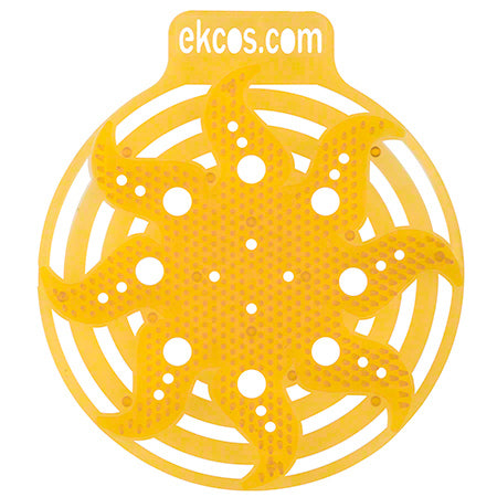 Ekcos® Power Screen™ – Citrus Scent (Orange) – 30-Day Urinal Screen - 10 Pack