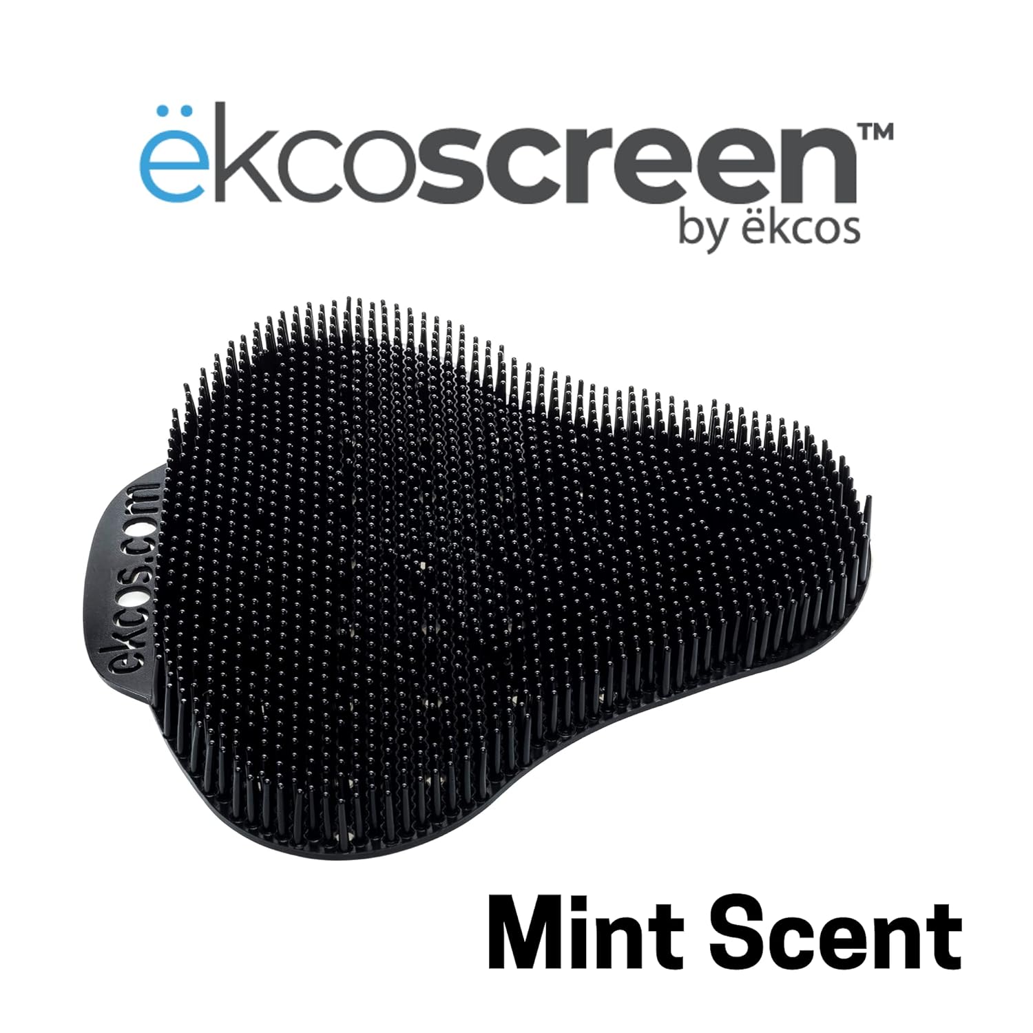 Ekcos® ekcoscreen™ – Mint Scent (Black) – 60-Day Anti-Splash Urinal Screen - 12 Pack