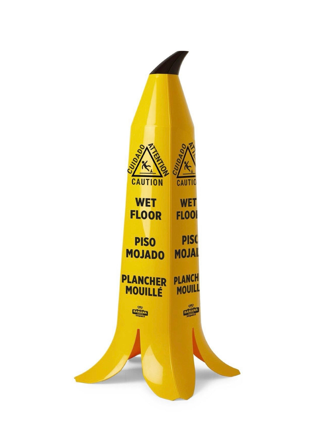 Banana Cone® 3ft Caution Wet Floor Safety Sign