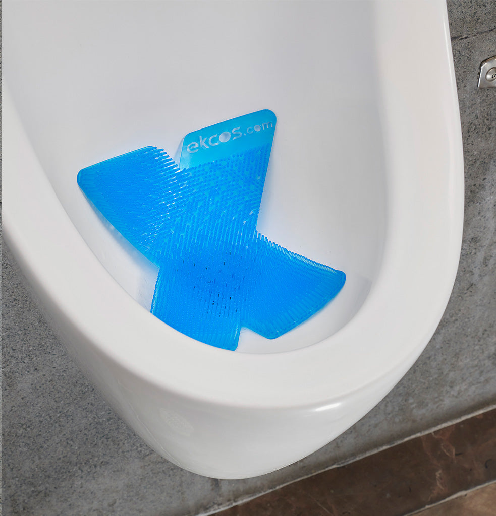 Ekcos XcrenHD 60 Day Urinal Screen – Blue/Fresh Scent - 12ct