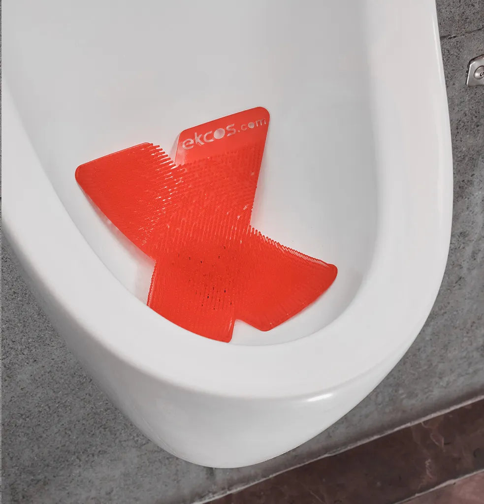 Ekcos XcrenHD 60 Day Urinal Screen – Red/Melon Scent - 12ct
