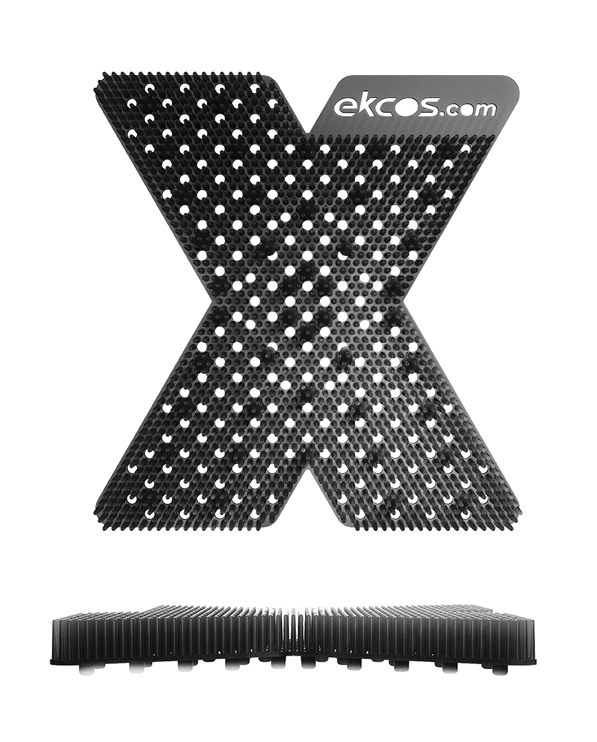 Ekcos XcrenHD 60 Day Urinal Screen – Black/Mint Scent - 12ct