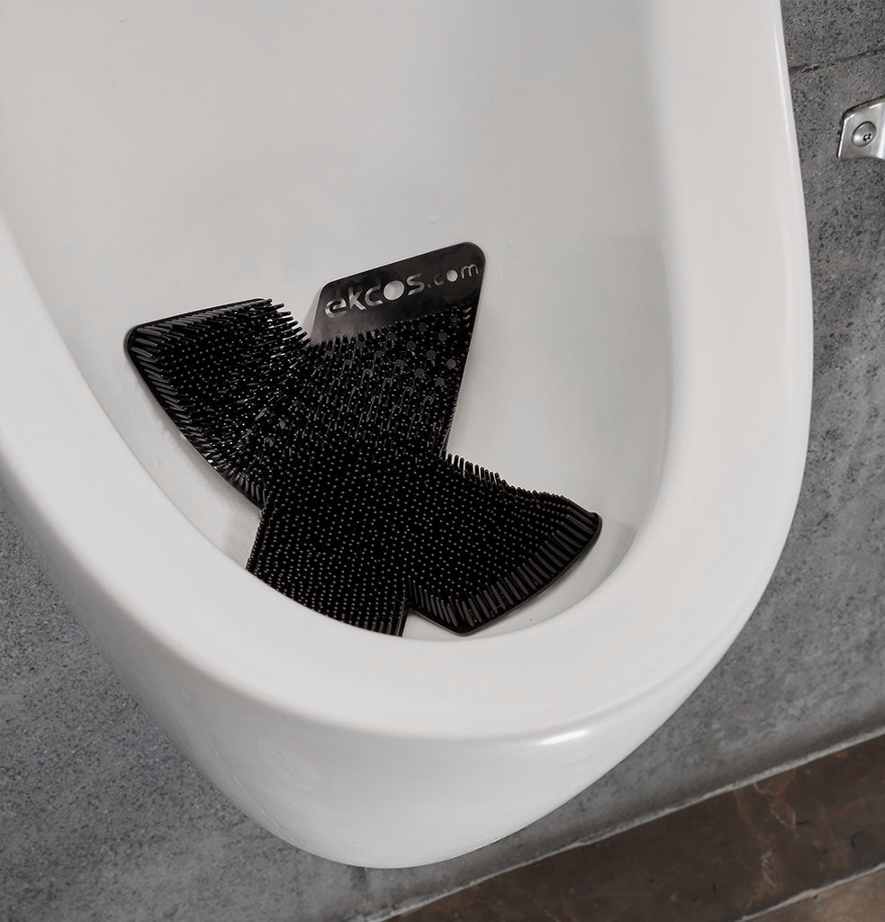 Ekcos XcrenHD 60 Day Urinal Screen – Black/Mint Scent - 12ct