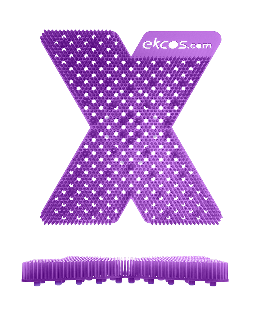 Ekcos XcrenHD 60 Day Urinal Screen – Purple/Lavender Scent - 12ct