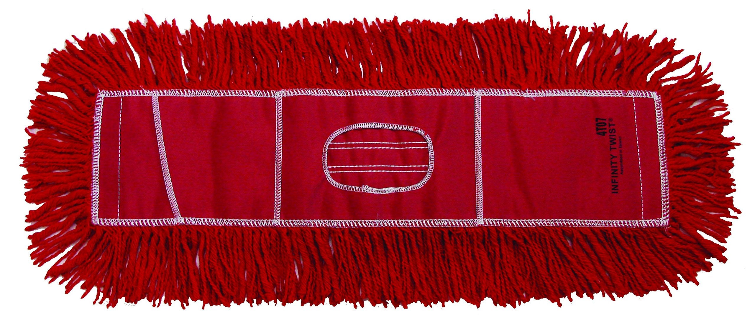 Infinity Twist® 48” x 5” Red Dust Mop Head