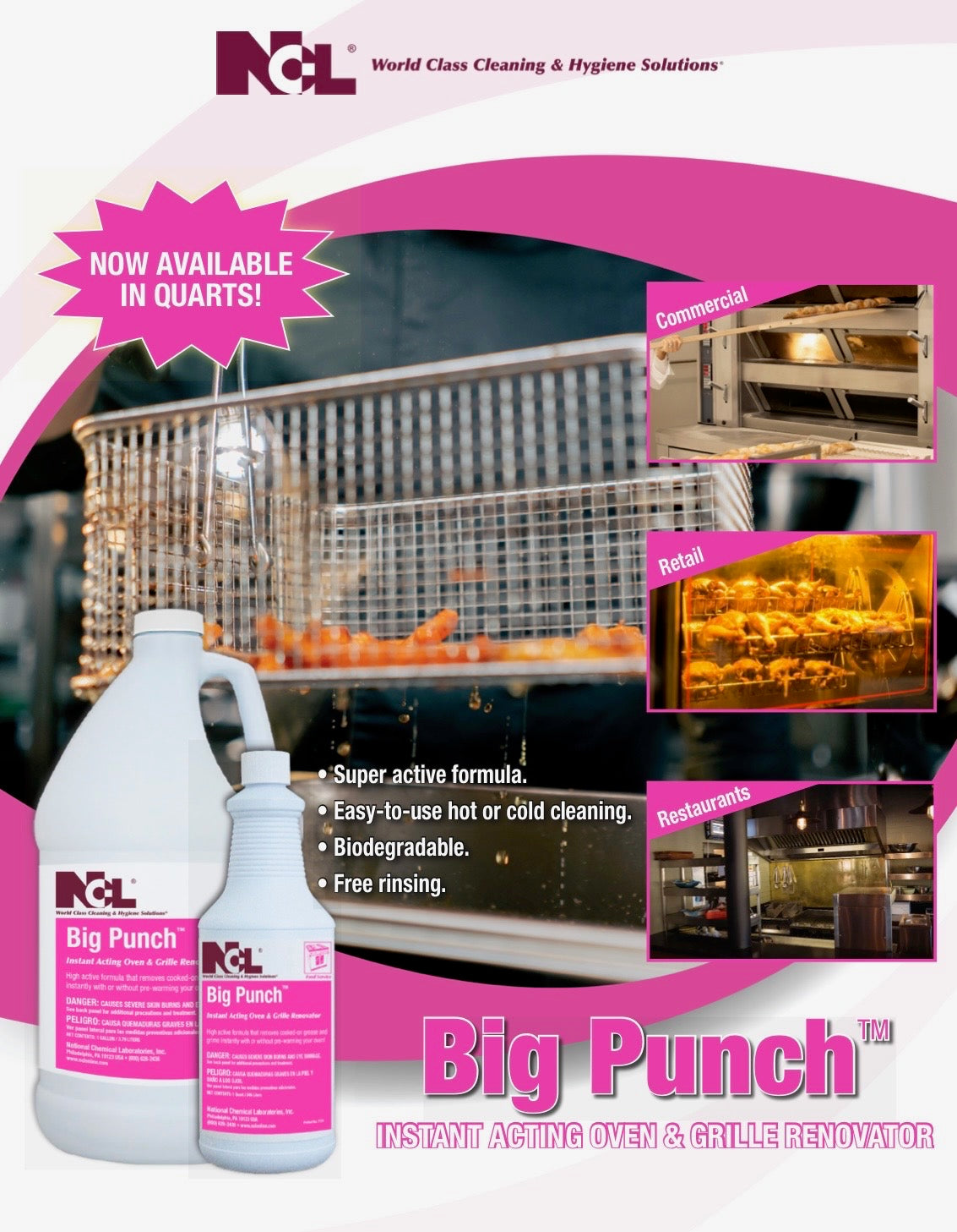 Big Punch™ Instant Acting Oven & Grille Renovator
