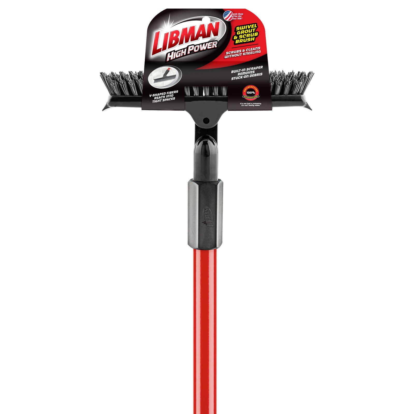 Libman® Swivel Grout & Scrub Brush