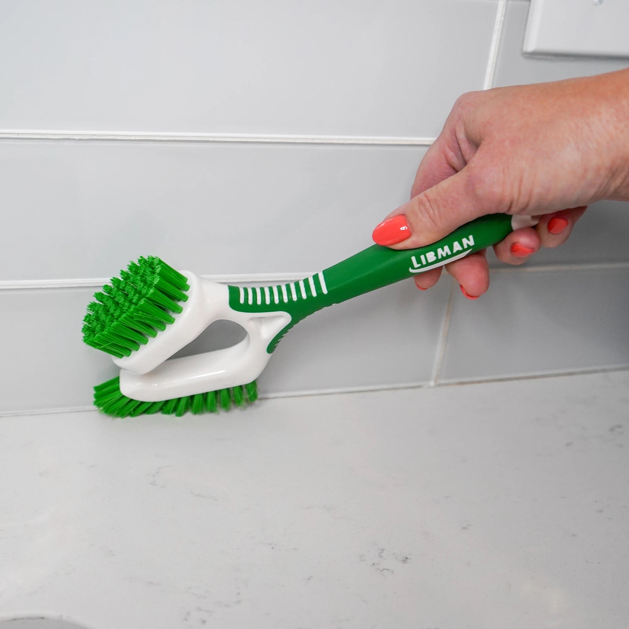 Libman® Dual-Sided Tile & Grout Brush