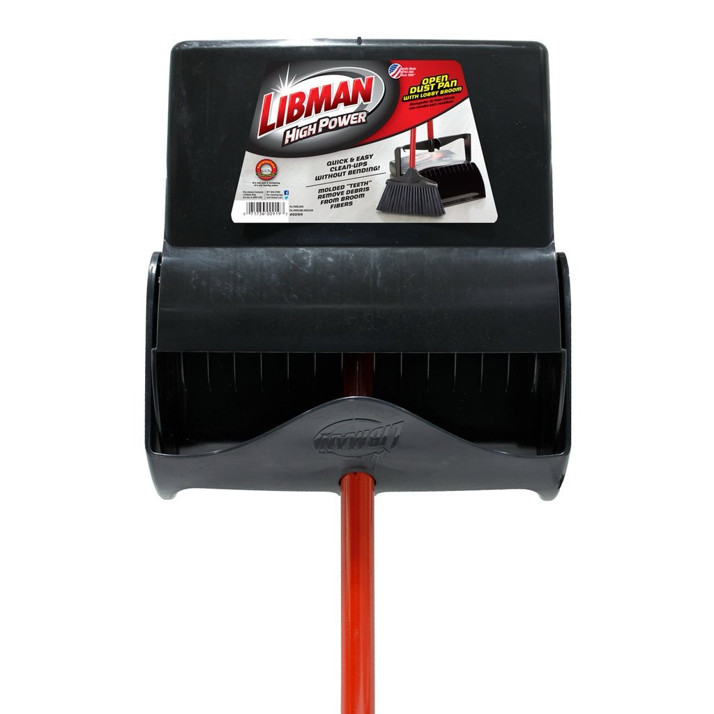 Libman® Open Dustpan with Lobby Broom