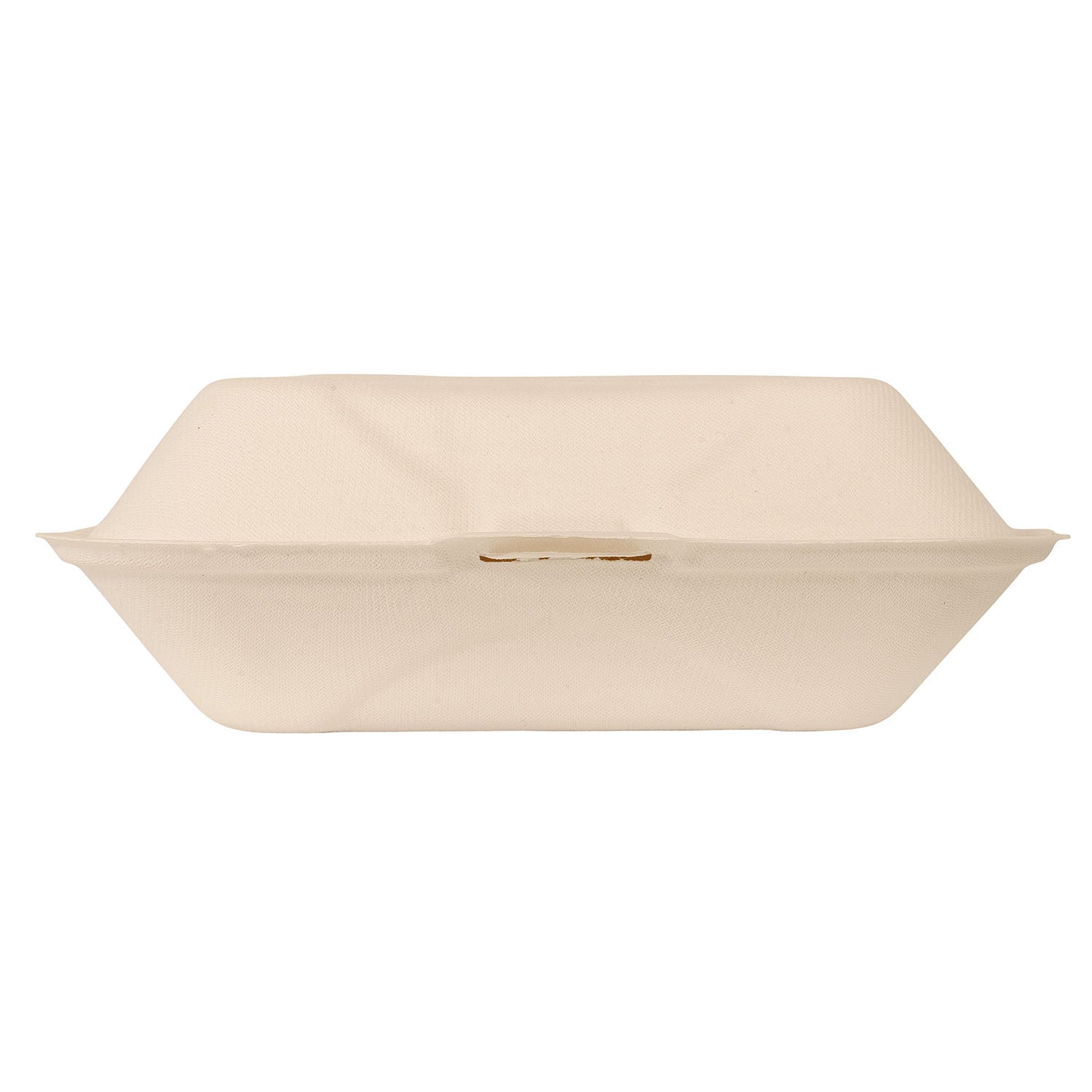 EcoSystems 9"x6"x3" Molded Fiber Compostable Clamshell Container - 250ct