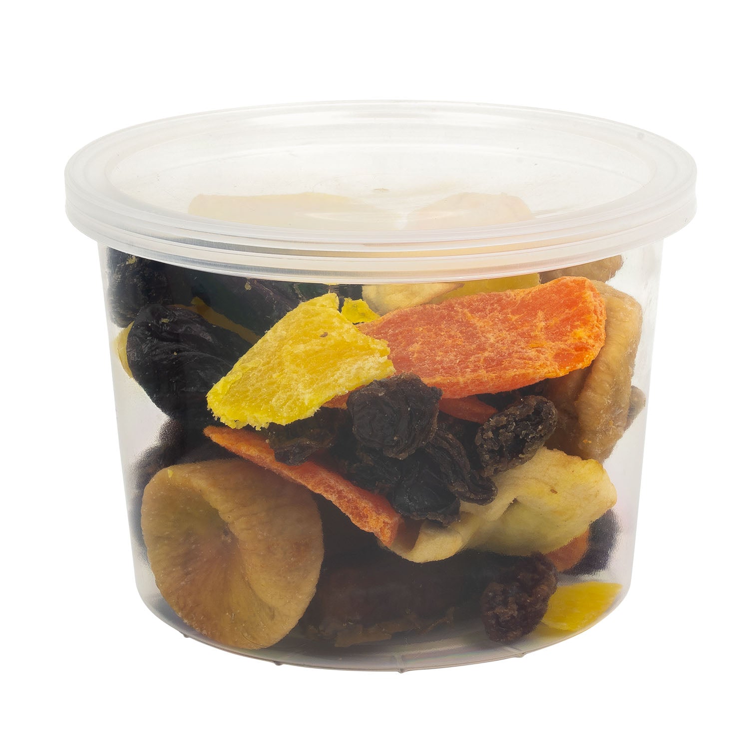 EcoSystems 16oz Polypropylene Round Translucent Deli Container - 500 ct