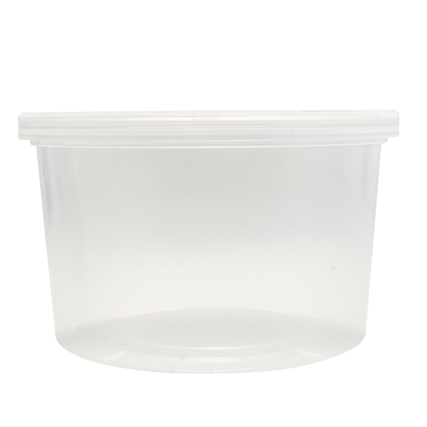 EcoSystems 16oz Polypropylene Round Translucent Deli Container - 500 ct