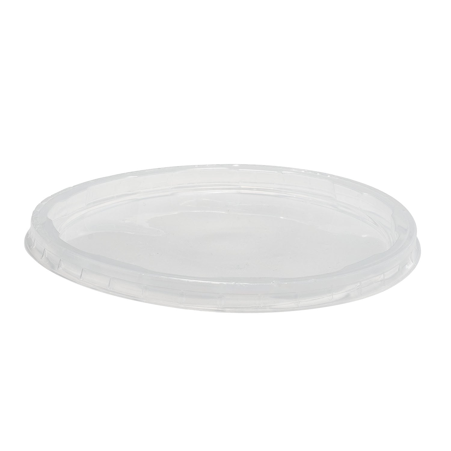 EcoSystems Polypropylene Thermoformed Recessed Translucent Lid, 8-32 oz - 500ct