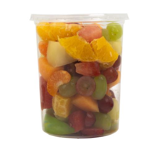 EcoSystems Polypropylene Thermoformed Recessed Translucent Lid, 8-32 oz - 500ct