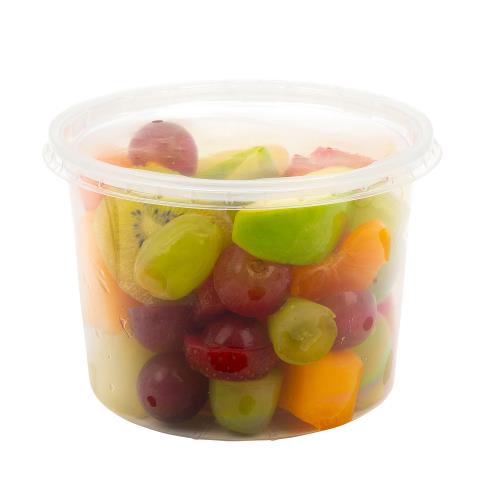 EcoSystems Polypropylene Thermoformed Recessed Translucent Lid, 8-32 oz - 500ct