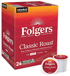Folgers® K-Cup Classic Roast Coffee - 24ct