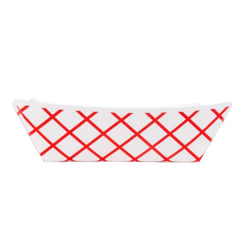 Jovials™ #300 Red & White Paper Food Tray