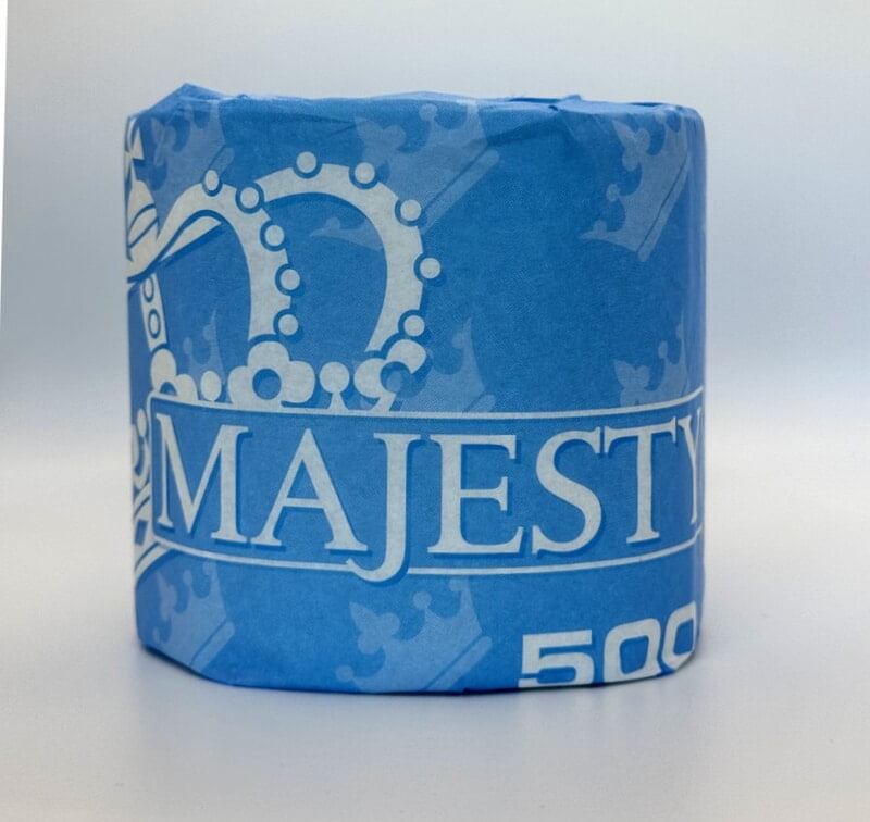 Majesty Individually Wrapped Standard 2-Ply Bath Tissue – 96 Rolls