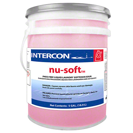 Nu-Soft Liquid Laundry Softener – 5 Gallon Pail
