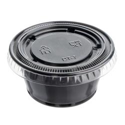 Jovials™ Clear Portion Cup Lid (3.25oz & 4oz) - 2500ct