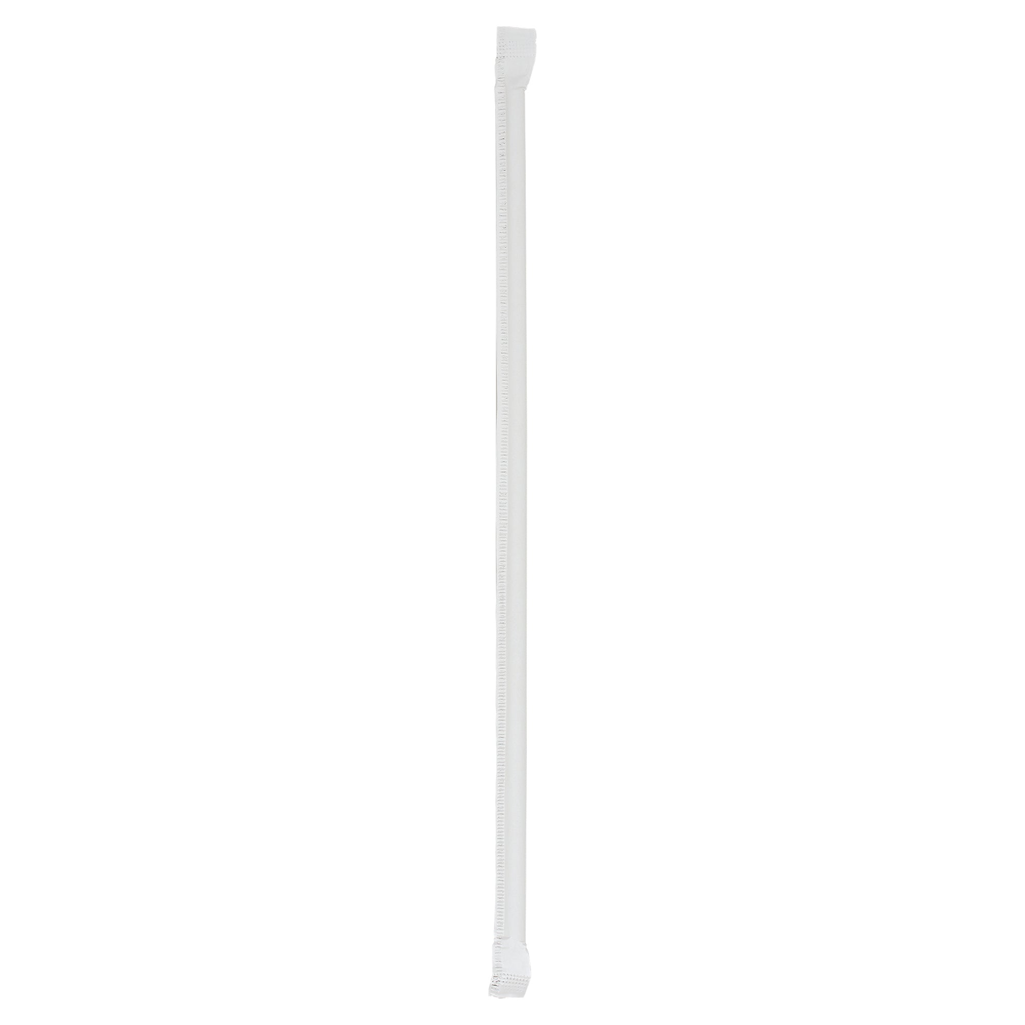 Empress E161011 Wrapped Clear Plastic Jumbo Straw – 10.25”