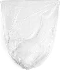Aluf 24” x 33” Clear Can Liners – 12–16 Gallon – 8 Micron – 1000ct