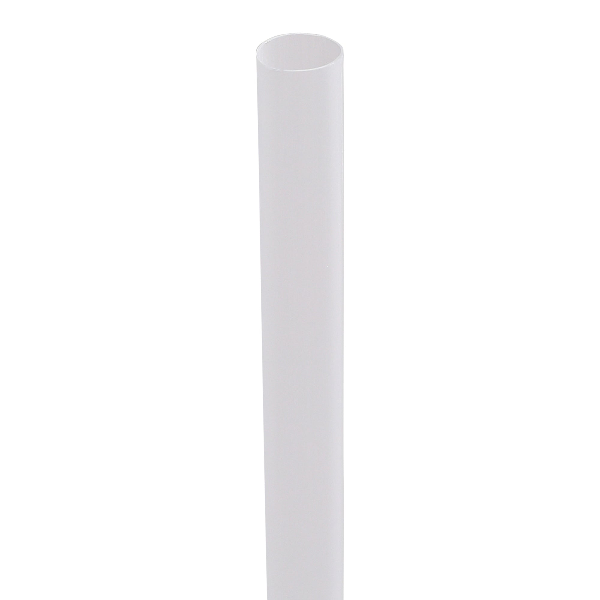 Empress 7.75" Paper Wrapped Clear Jumbo Straw - 500ct