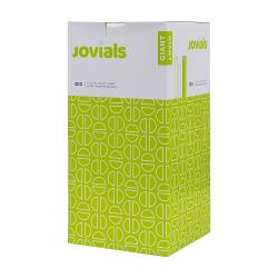 Jovials™ 10.25" Giant Paper Wrapped Clear Plastic Straw - 1200ct