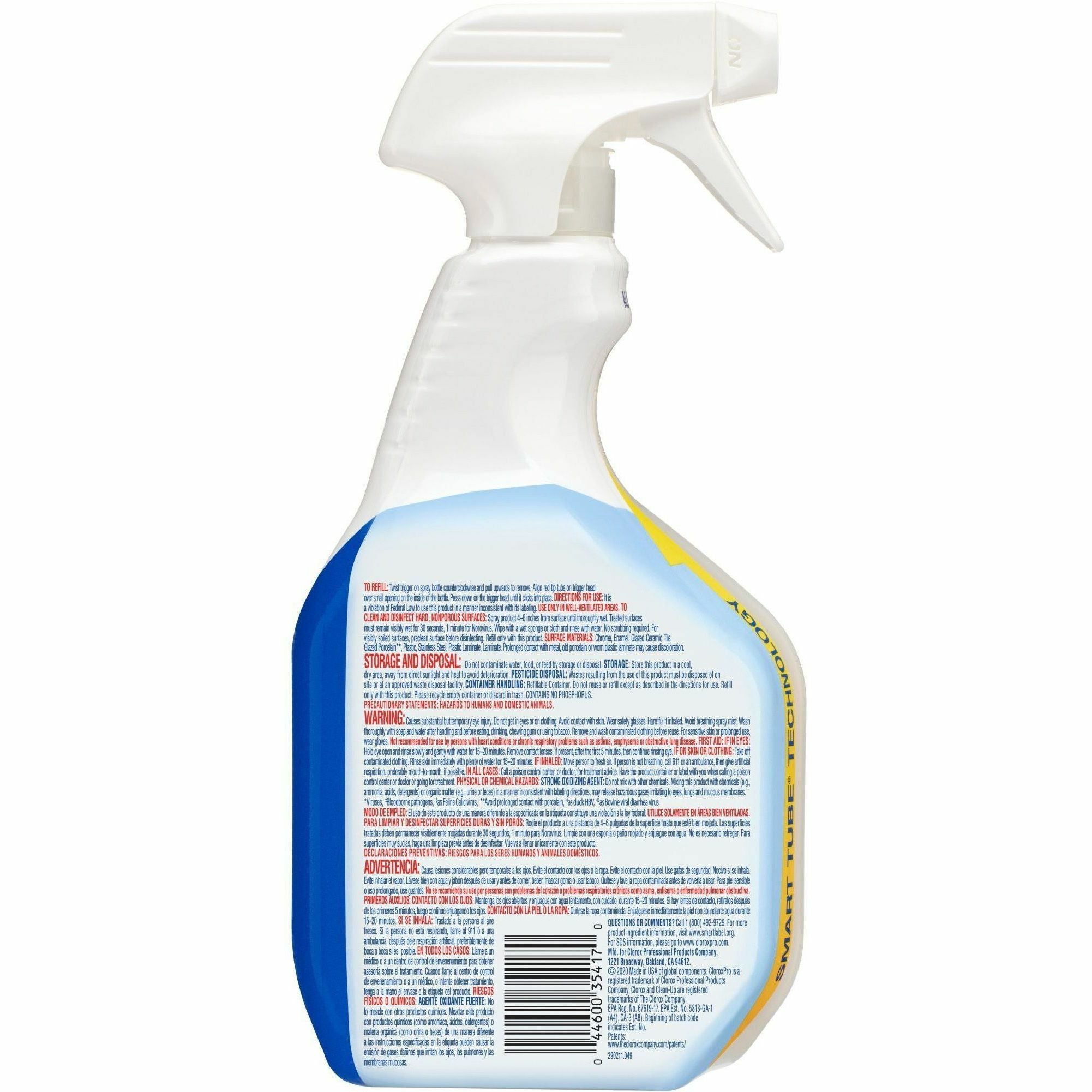 CloroxPro™ Clean-Up Disinfectant Cleaner Spray with Bleach 32oz - 9ct