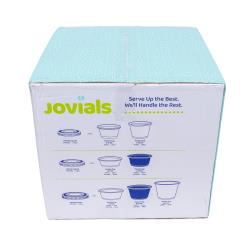 Jovials™ Clear Portion Cup Lid (3.25oz & 4oz) - 2500ct