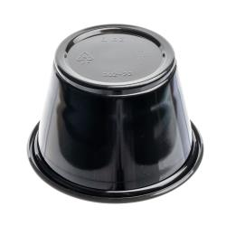 Jovials™ 4 oz Black Plastic Portion Cup - 2500ct