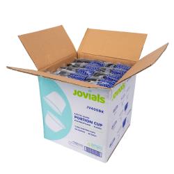 Jovials™ 4 oz Black Plastic Portion Cup - 2500ct