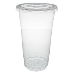 Prime Source® 107mm Clear PET Plastic Lid - 300ct