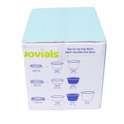 Jovials™ 2oz Black Plastic Portion Cup - 2500ct